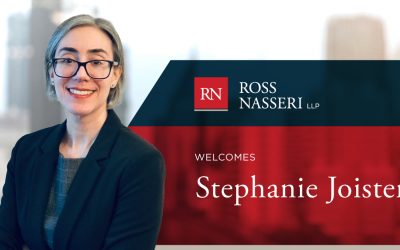 Ross Nasseri Welcomes Stephanie Joisten