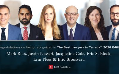 Six Partners recognized in the 2026 Best Lawyers Canadian Rankings (The Best Lawyers In Canada™)
